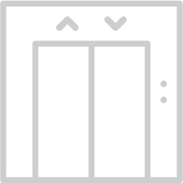 L'icône grise "Ascenseur" représente les ascenseurs de l'hôtel